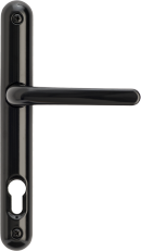 Aluminium lever handle in Black